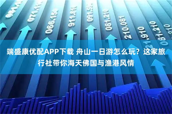 端盛康优配APP下载 舟山一日游怎么玩？这家旅行社带你海天佛国与渔港风情
