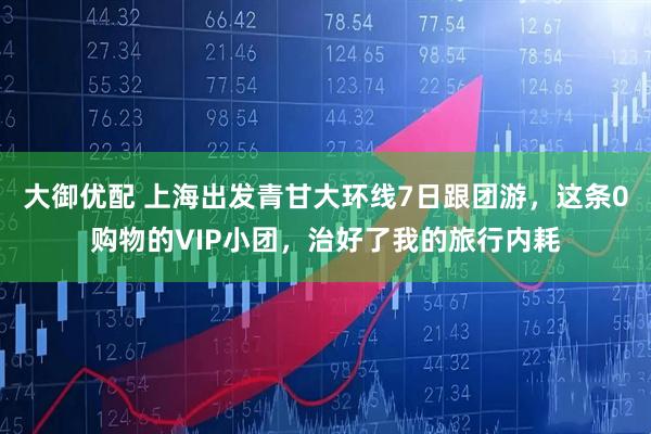 大御优配 上海出发青甘大环线7日跟团游，这条0购物的VIP小团，治好了我的旅行内耗